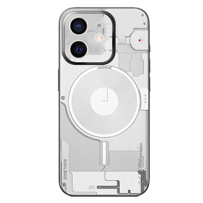 For iPhone 12 All-inclusive PET Phone Decal Adhesive Sticker(White) - Shopkiz.com