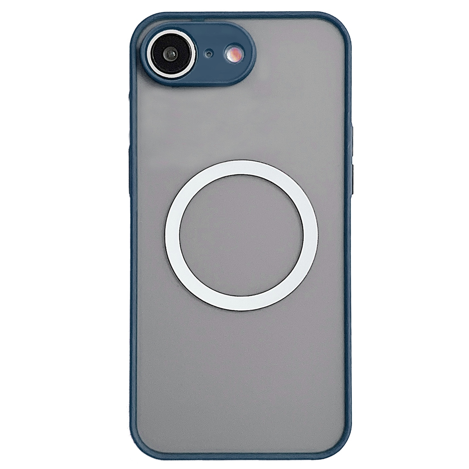 For iPhone SE 2022 / SE 2020 / 7 / 8 Hawkeye Skin Feel MagSafe Phone Case(Royal Blue) - Shopkiz.com