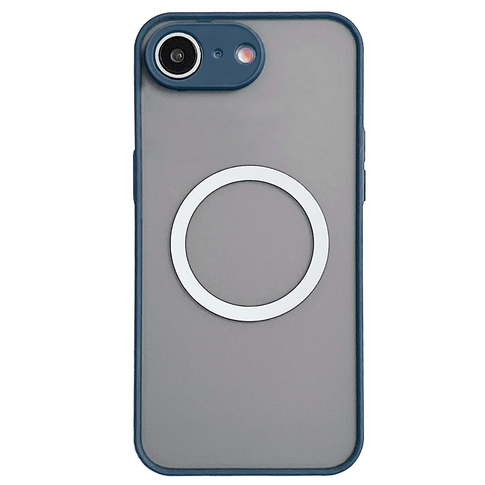 For iPhone 17e / 16e Hawkeye Skin Feel MagSafe Phone Case(Royal Blue) - Shopkiz.com