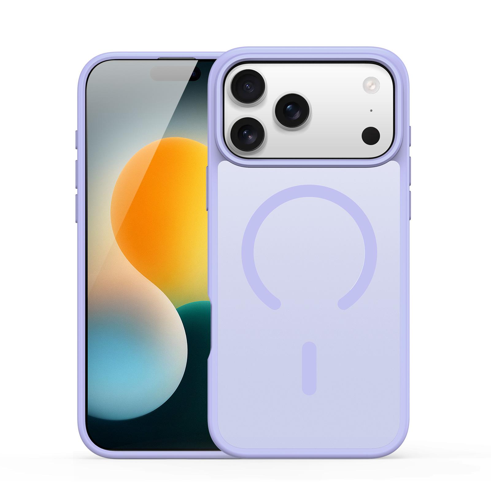 For iPhone 17 Pro DUX DUCIS Yind Series MagSafe TPU Hybrid PC Phone Case(Light Purple) - Shopkiz.com