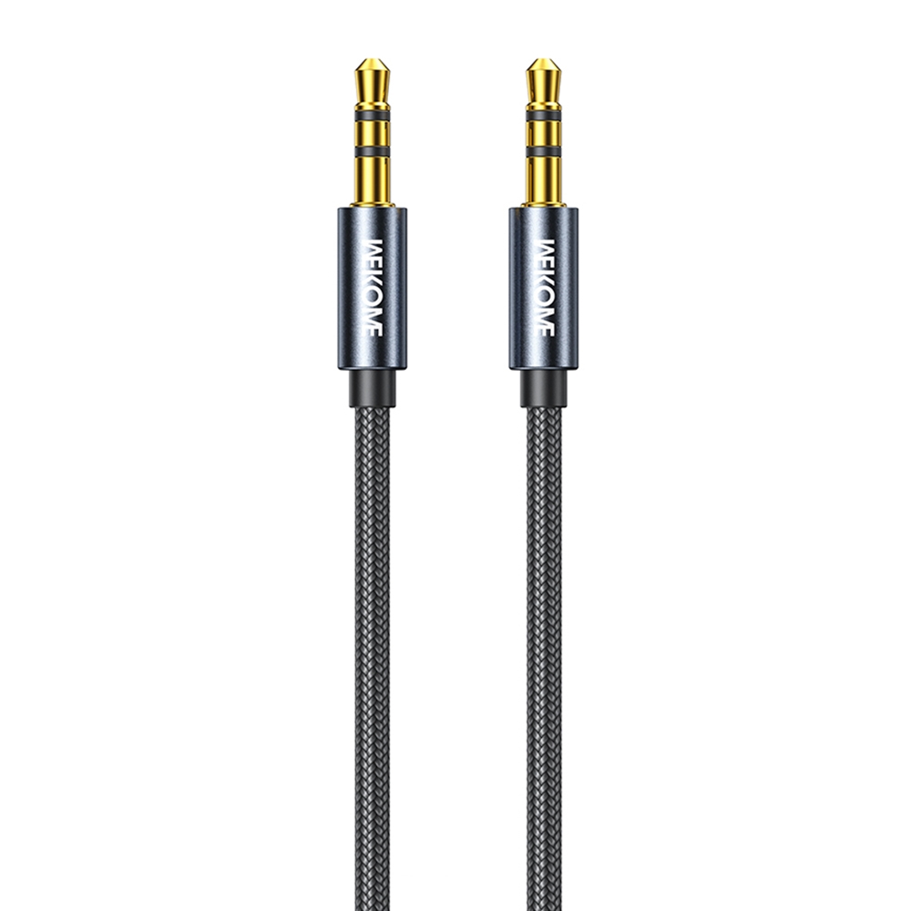 WK WDC-195 1m Geeker 3.5mm TRS AUX Audio Cable(Tarnish) - Shopkiz.com