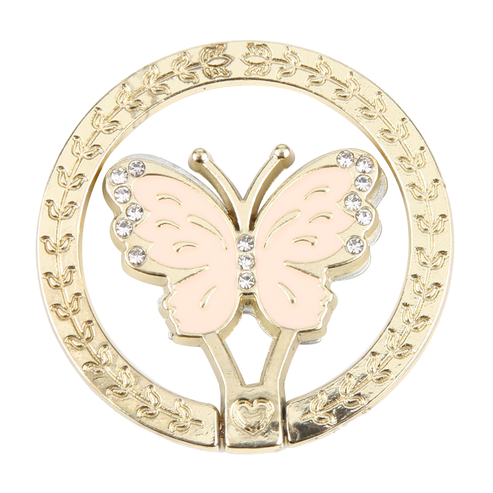 Butterfly Metal Mobile Phone Ring Holder(Pink) - Shopkiz.com