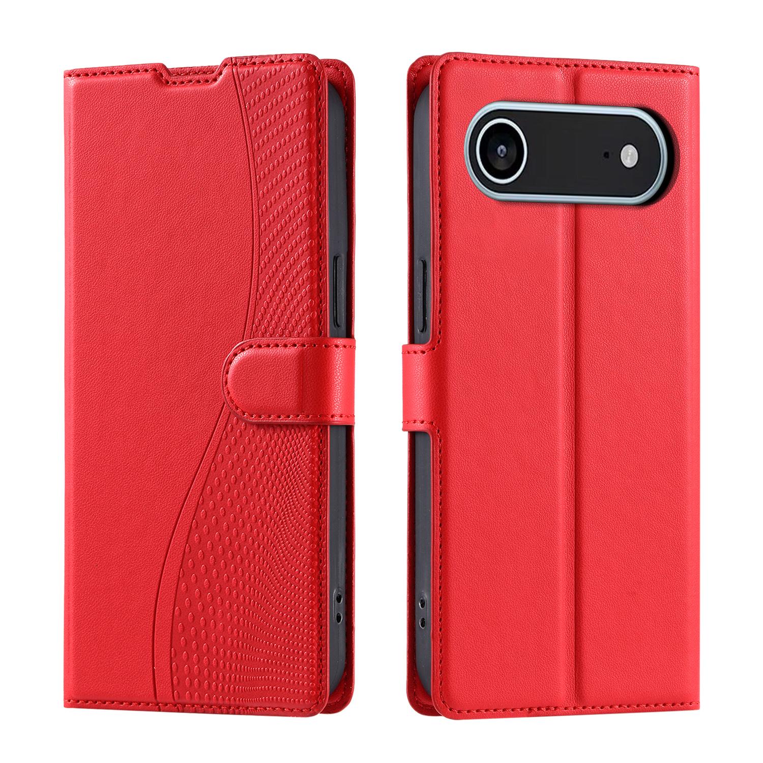 For iPhone Air Voltage Ultra-thin Dot Leather Phone Case(Red) - Shopkiz.com
