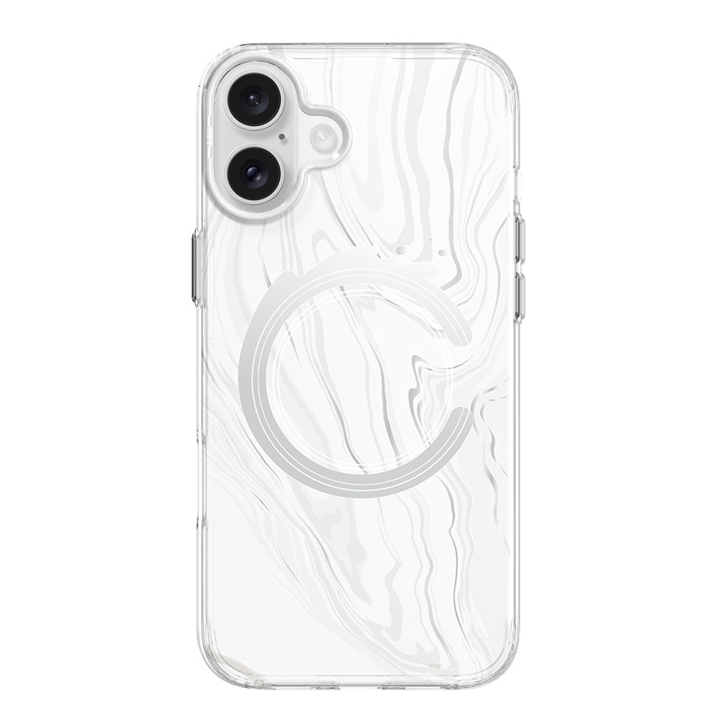 For iPhone 16 Plus TGVIS Grace Series MagSafe Magnetic Phone Case(Quicksand) - Shopkiz.com