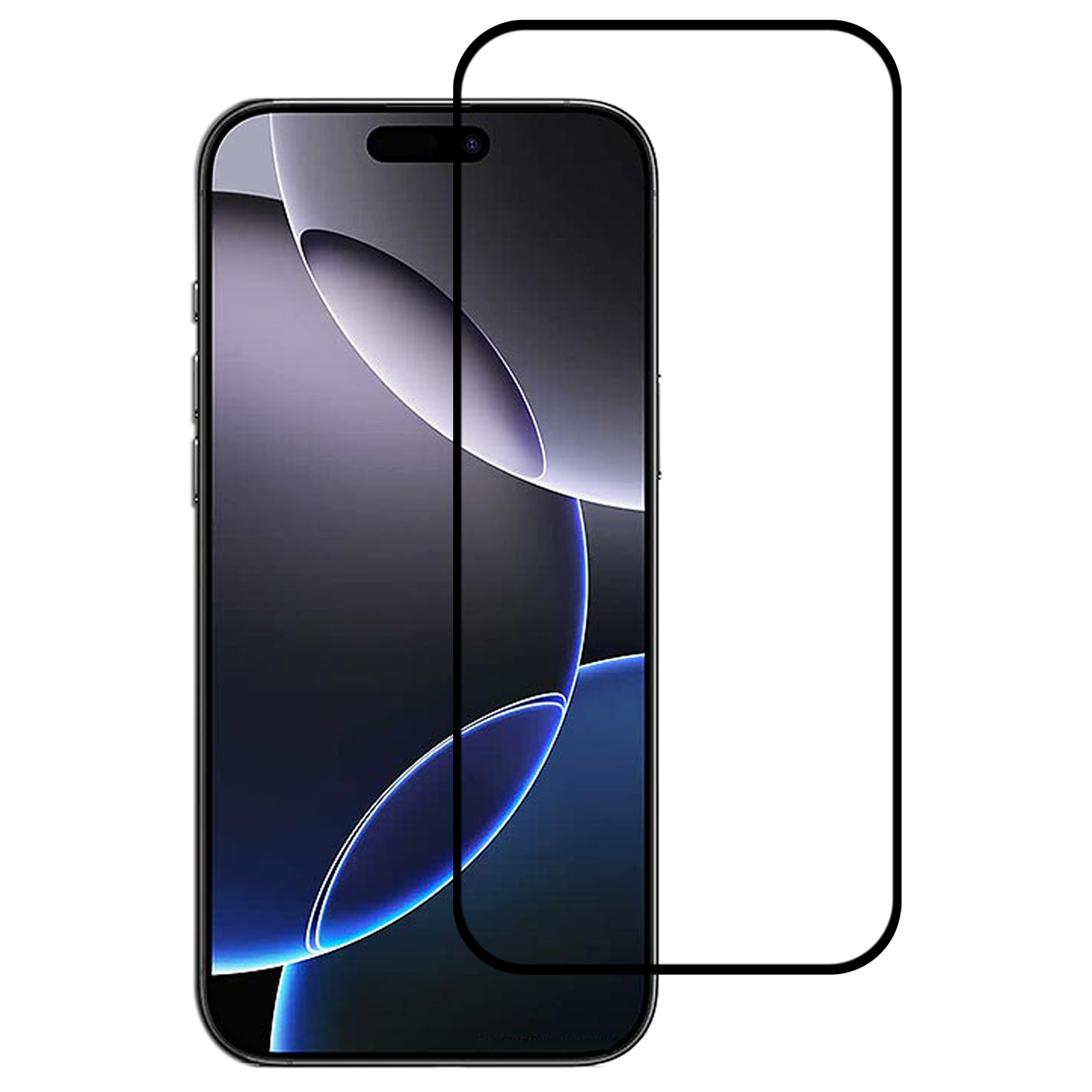 For iPhone 16 Pro Max Full Glue Screen Tempered Glass Film - Shopkiz.com