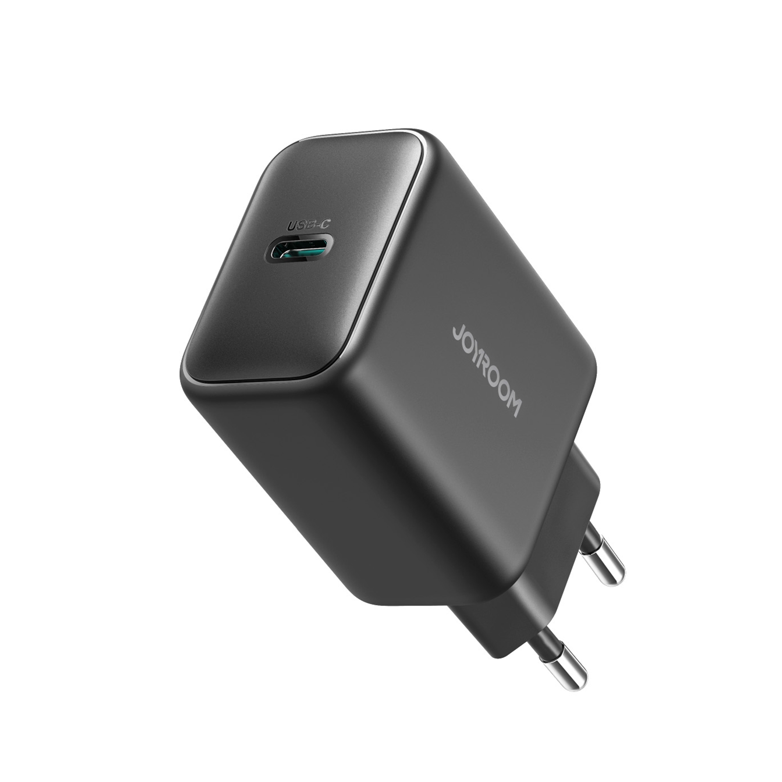 JOYROOM JR-TCG13 45W GaN USB-C / Type-C Port Super Fast Charger, Plug:EU Plug(Black) - Shopkiz.com