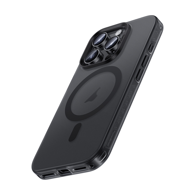 For iPhone 16 Pro Benks Frosted MagSafe Magnetic Shockproof Phone Case(Black) - Shopkiz.com