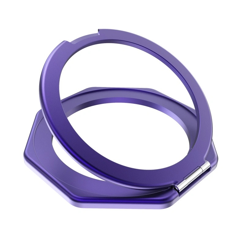 Aluminium Alloy Magsafe Magnetic Ring Phone Holder(Purple) - Shopkiz.com