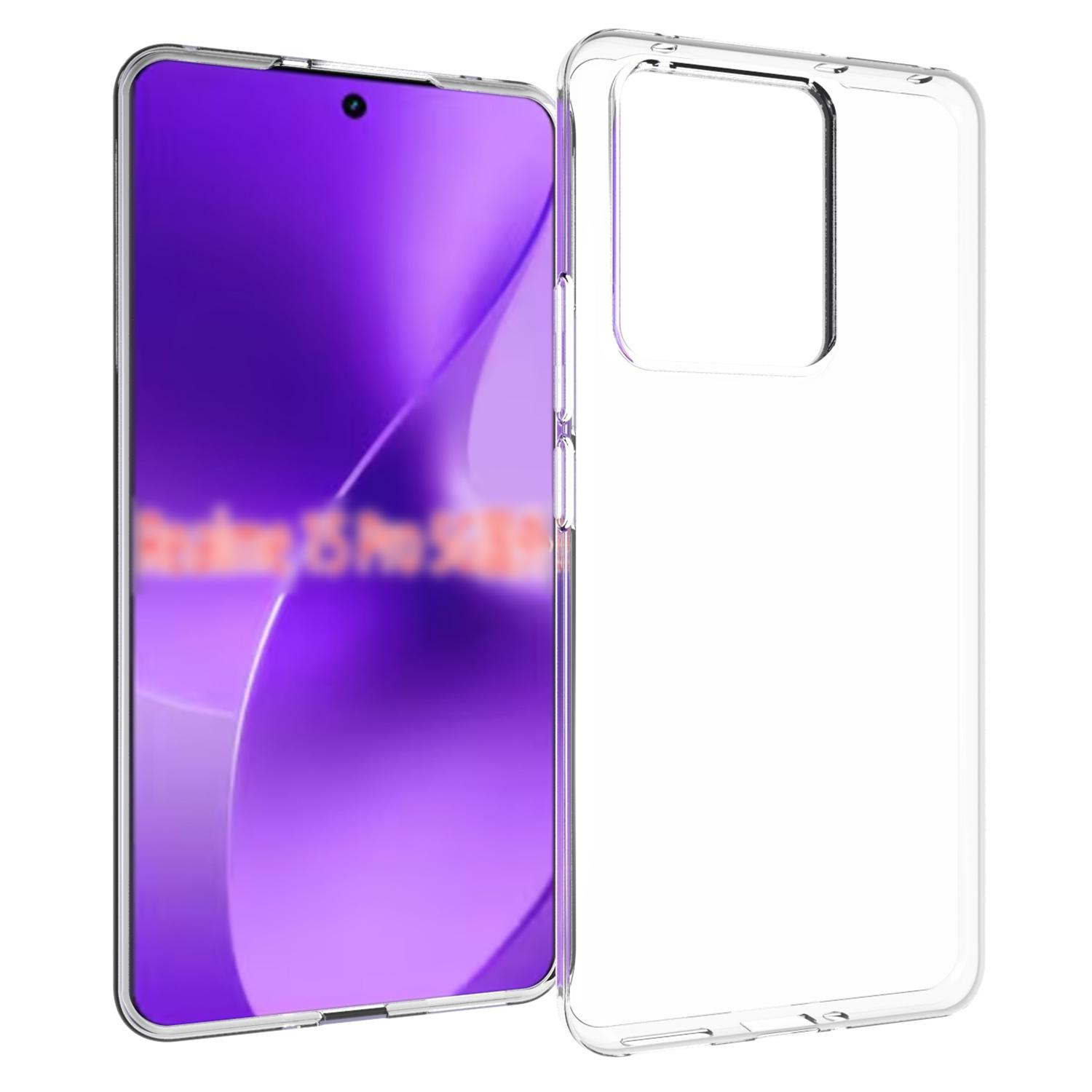 For Realme 15 Pro 5G Waterproof Texture TPU Phone Case(Transparent) - Shopkiz.com