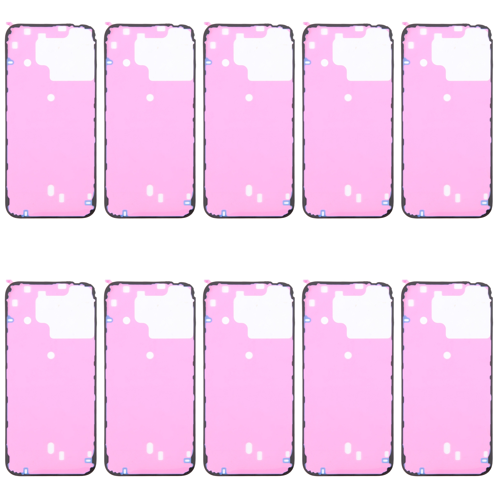 For iPhone 16 Pro Max 10pcs Back Housing Cover Adhesive - Shopkiz.com