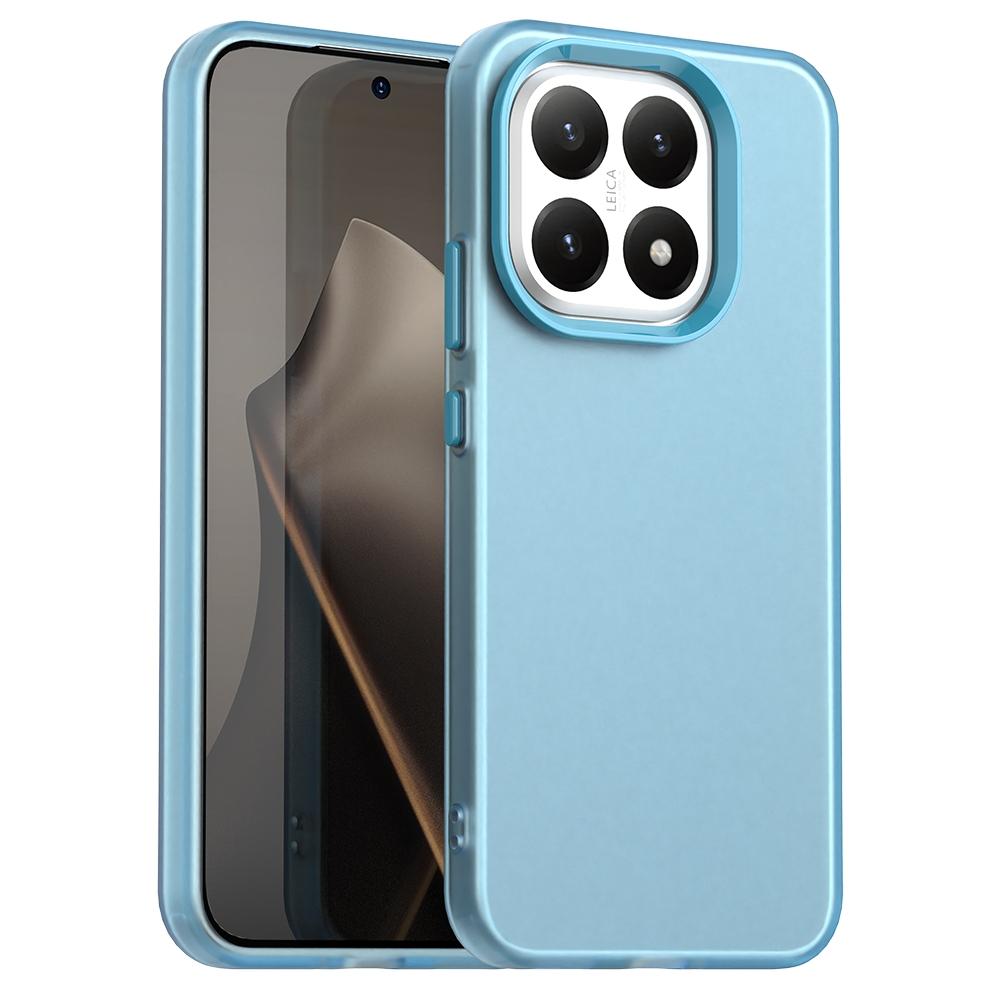 For Xiaomi 15T 5G Candy PC Hybrid TPU Shockproof Phone Case(Blue) - Shopkiz.com