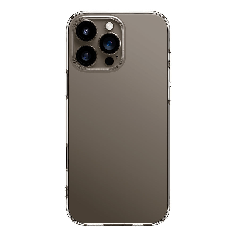 For iPhone 16 Pro Max Baseus Simple Series Phone Case with Lens Protector(Transparent) - Shopkiz.com