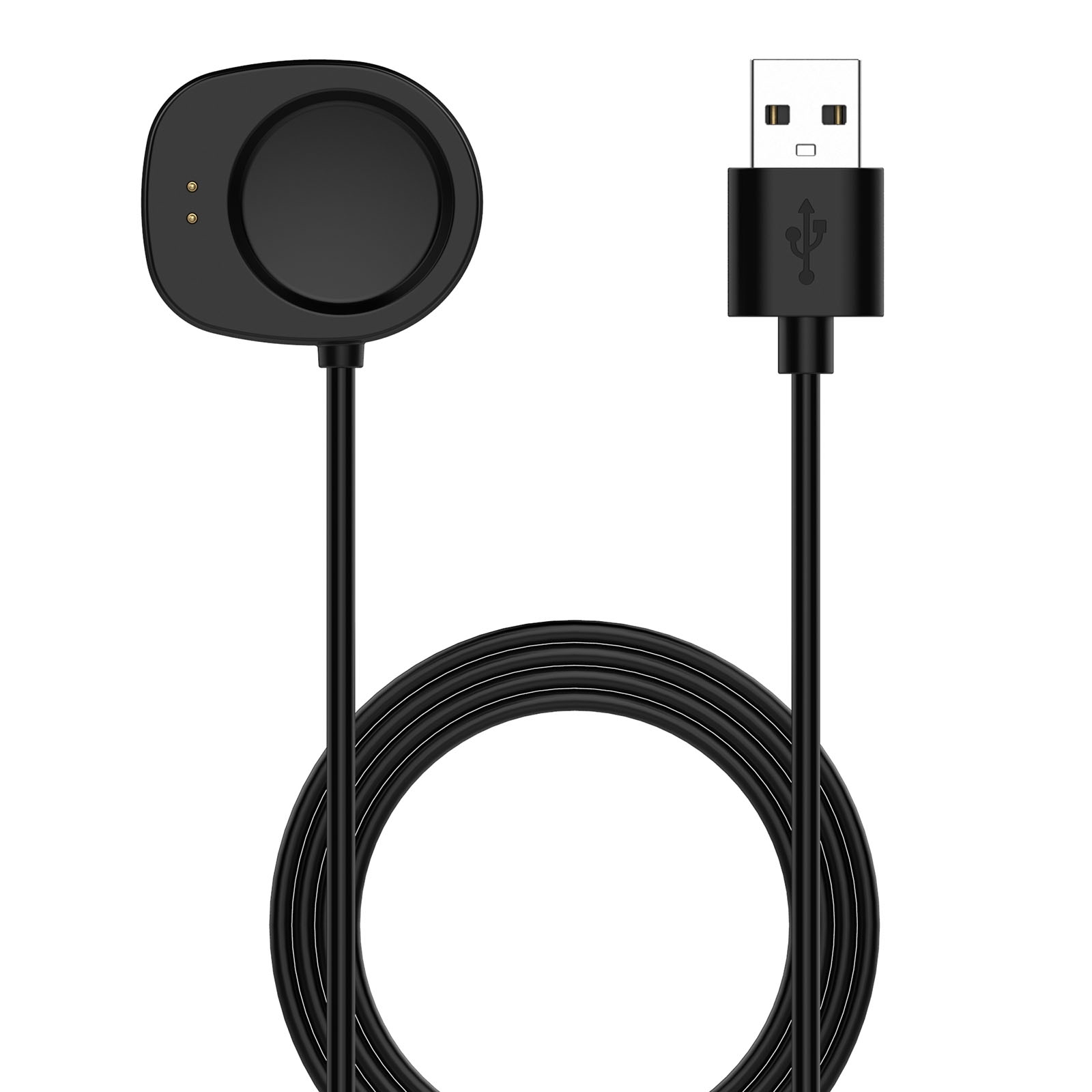 For Amazfit T-Rex 3 / Balance 2 Smart Watch Magnetic Charging Cable, Length: 1m(Black)