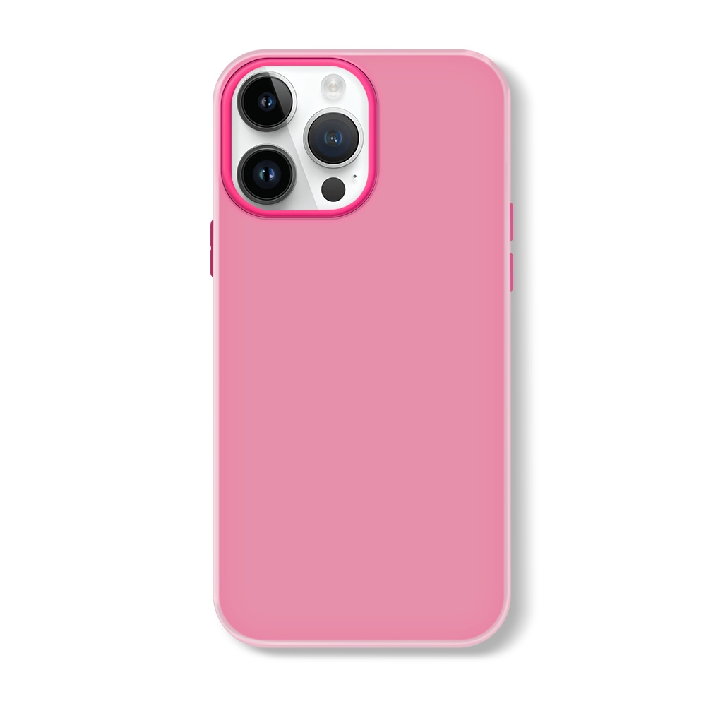 For iPhone 12 Pro Max Skin Feeling Jelly Series TPU + PC Full Coverage Phone Case(Rose Red) - Shopkiz.com