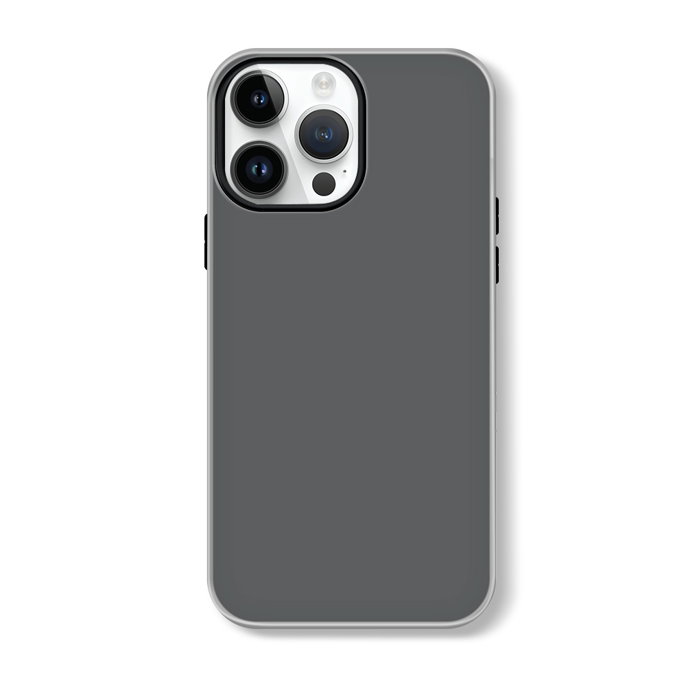 For iPhone 15 Pro Max Skin Feeling Jelly Series TPU + PC Full Coverage Phone Case(Black) - Shopkiz.com
