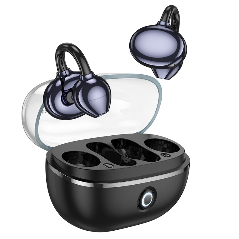 Borofone FQ5 TWS Wireless Bluetooth Clip-on Earbuds(Black) - Shopkiz.com