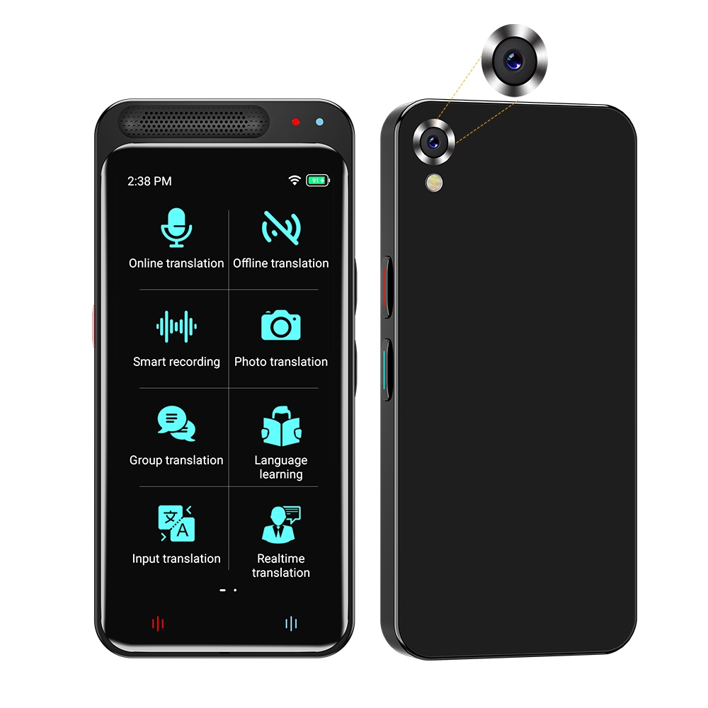 VORMOR Z6 5.0 inch HD Touch Screen Smart AI Translator 139 Languages with Offline Translation / Photo Translation - Shopkiz.com