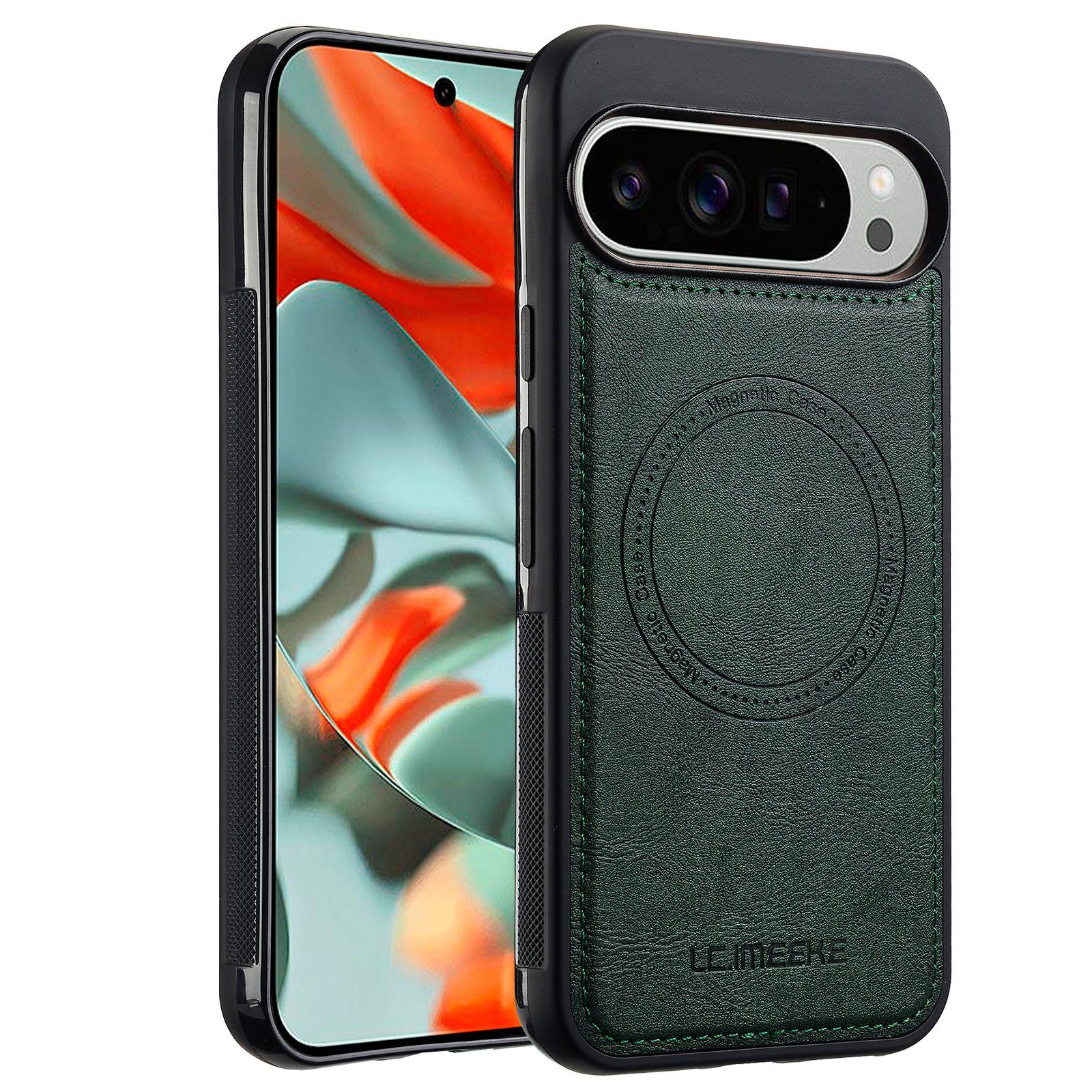 For Google Pixel 11 Pro XL LC.IMEEKE Magsafe Phone Case(Green) - Shopkiz.com