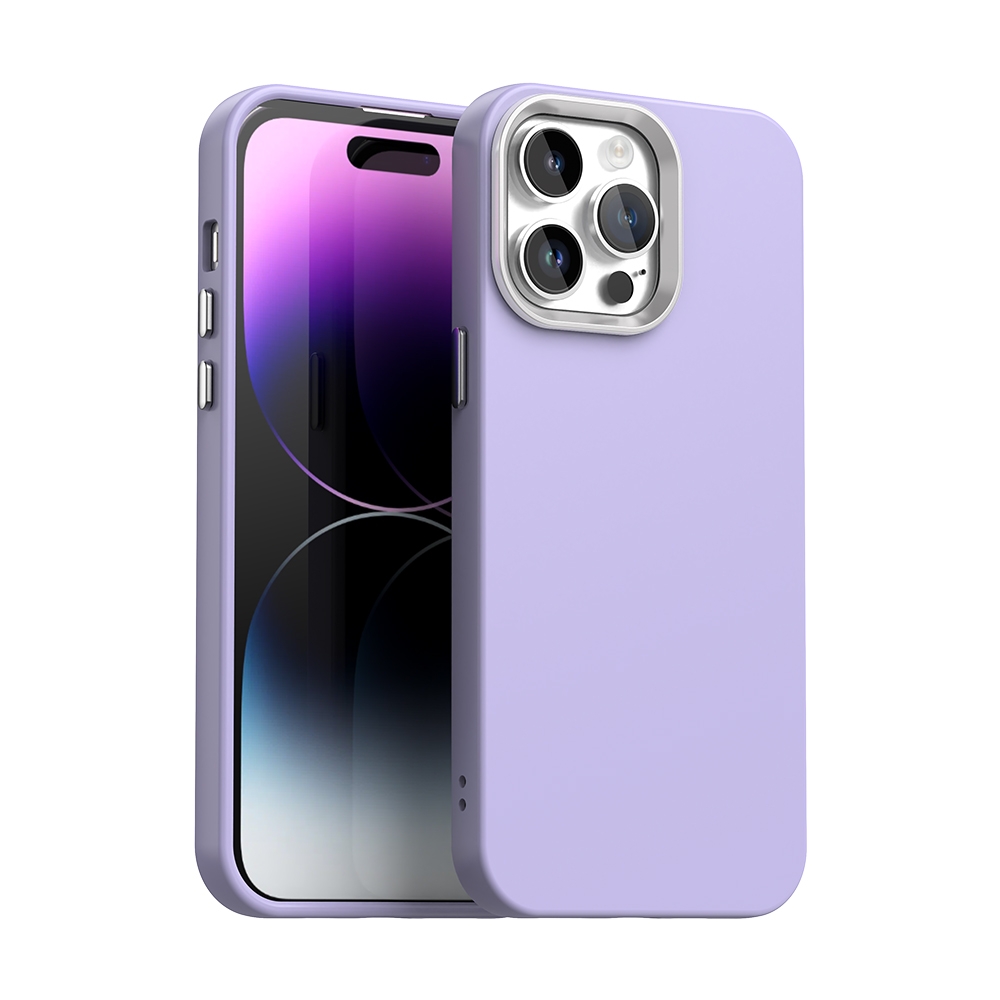 For iPhone 14 Pro Max Colorful Series Shockproof Phone Case(Purple) - Shopkiz.com