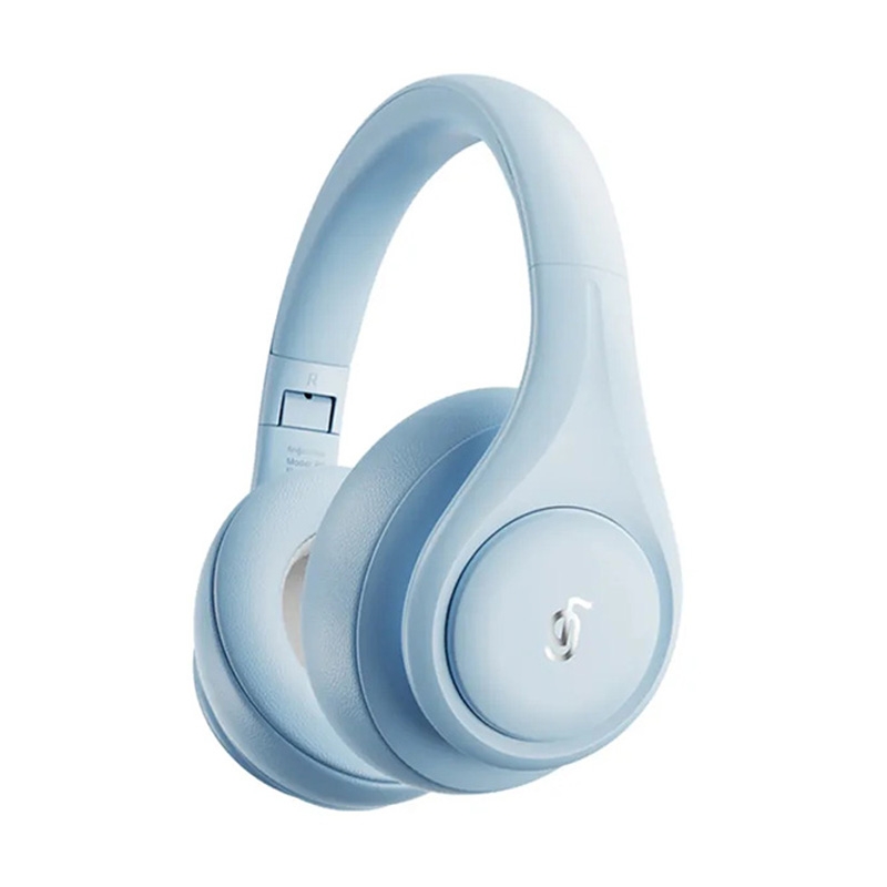P9 ANC Noise Reduction Sports Stereo On-Ear Bluetooth Earphone(Blue) - Shopkiz.com