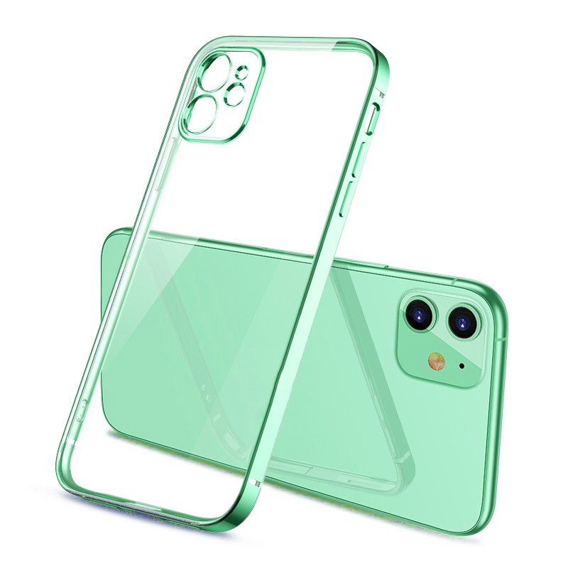 For iPhone 11 Magic Cube Plating TPU Protective Case(Green) - Shopkiz.com