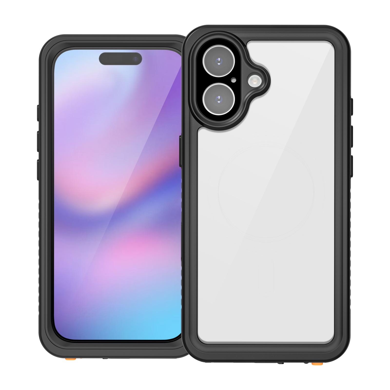 For iPhone 17 RedPepper Waterproof Phone Case(Black) - Shopkiz.com
