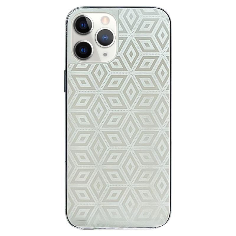 For iPhone 11 Pro Colorful Transparent Sticker Phone Back Film(Magic Cube) - Shopkiz.com
