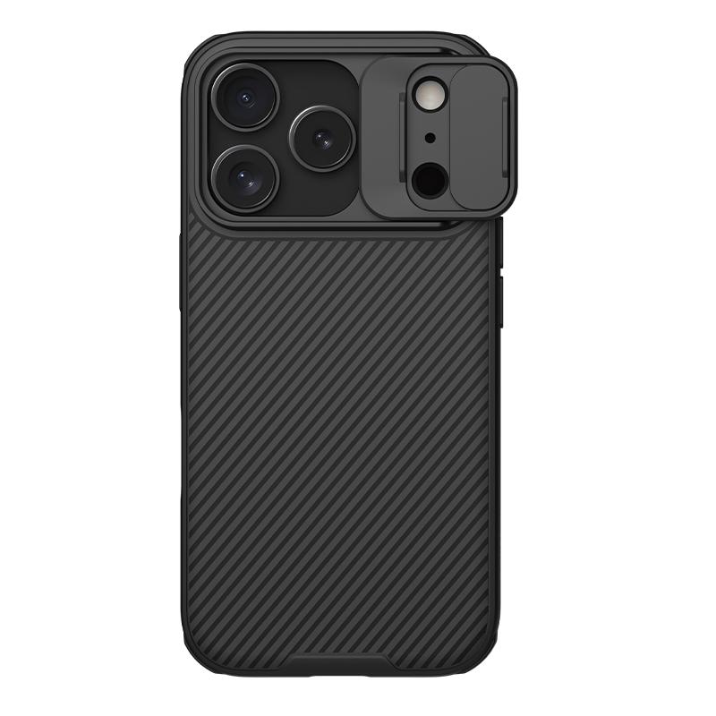 For iPhone 17 Pro NILLKIN CamShield Pro Magnetic PC Phone Case(Black) - Shopkiz.com