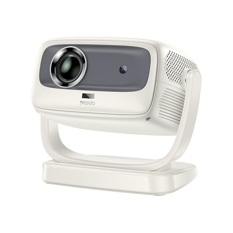 Yesido TV13 1280x720P 190ANSI Android 9.0 Series Smart Projector, Plug:UK Plug(Beige) - Shopkiz.com