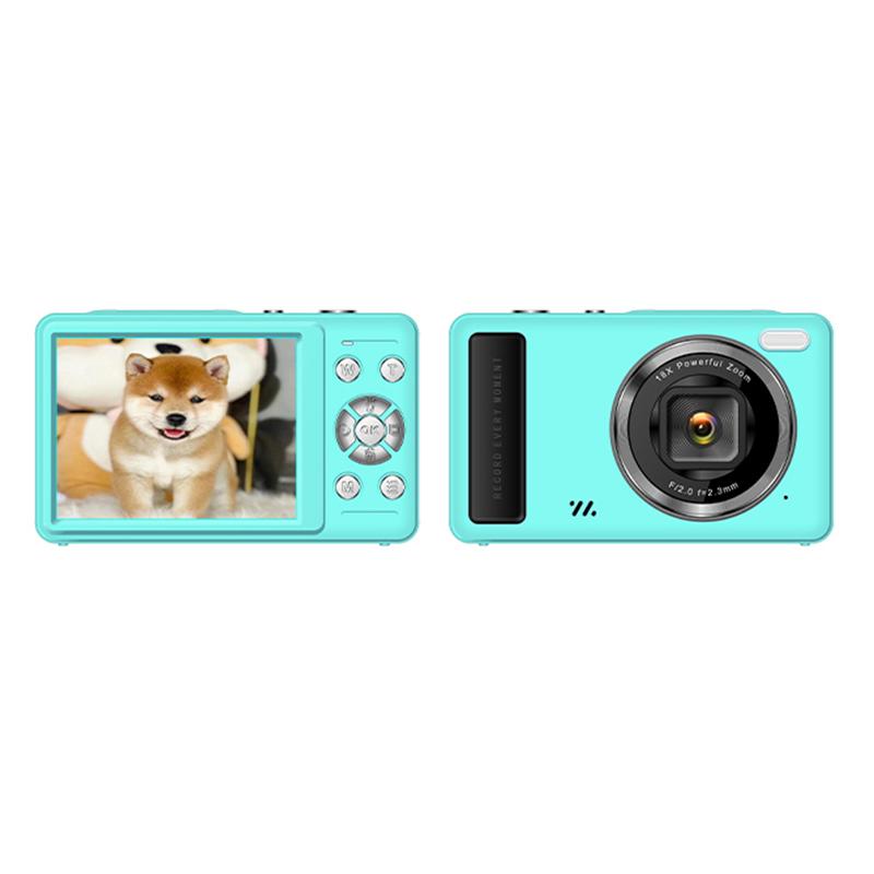 DC15 2.4 inch 18X Digital Zoom Camera 4K HD Video 64MP Shooting(Green) - Shopkiz.com