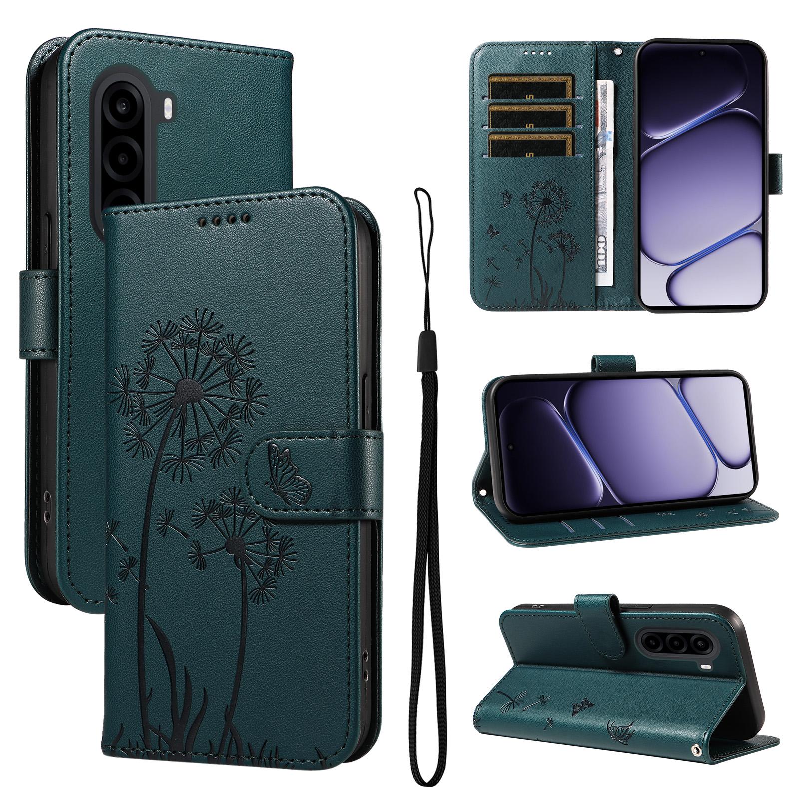 For Realme P4x 5G Dandelion Embossed Pattern Flip Leather Phone Case(Blue) - Shopkiz.com