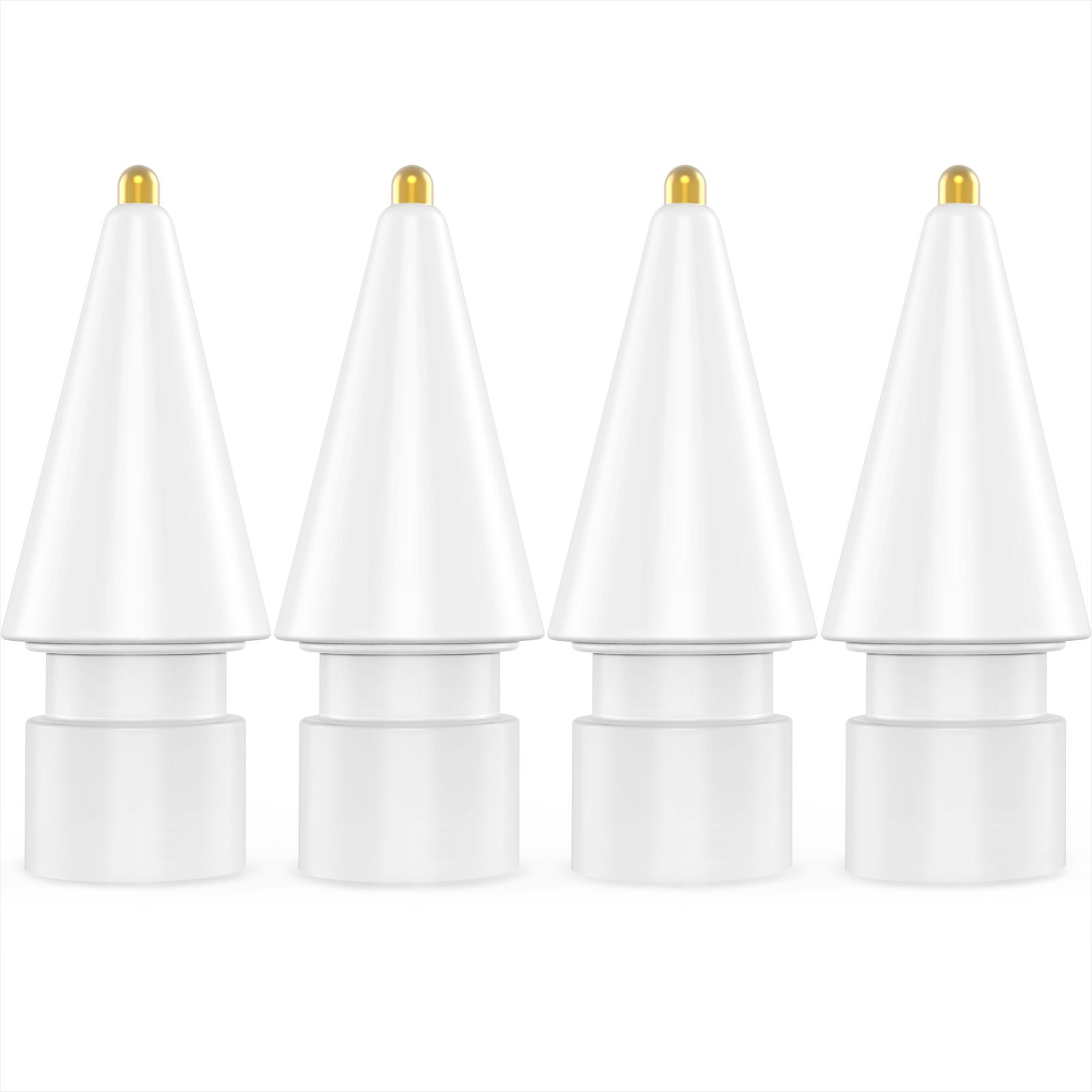 C04L 4pcs / Set 1.05mm Capacitive Stylus Replacement Nibs for Apple Pencil 2 / 1(White) - Shopkiz.com