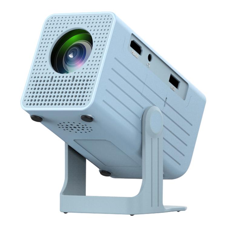 N6 1280x720P 70ANSI Android 11.0 Smart Mini Projector, Plug:UK Plug(Blue) - Shopkiz.com