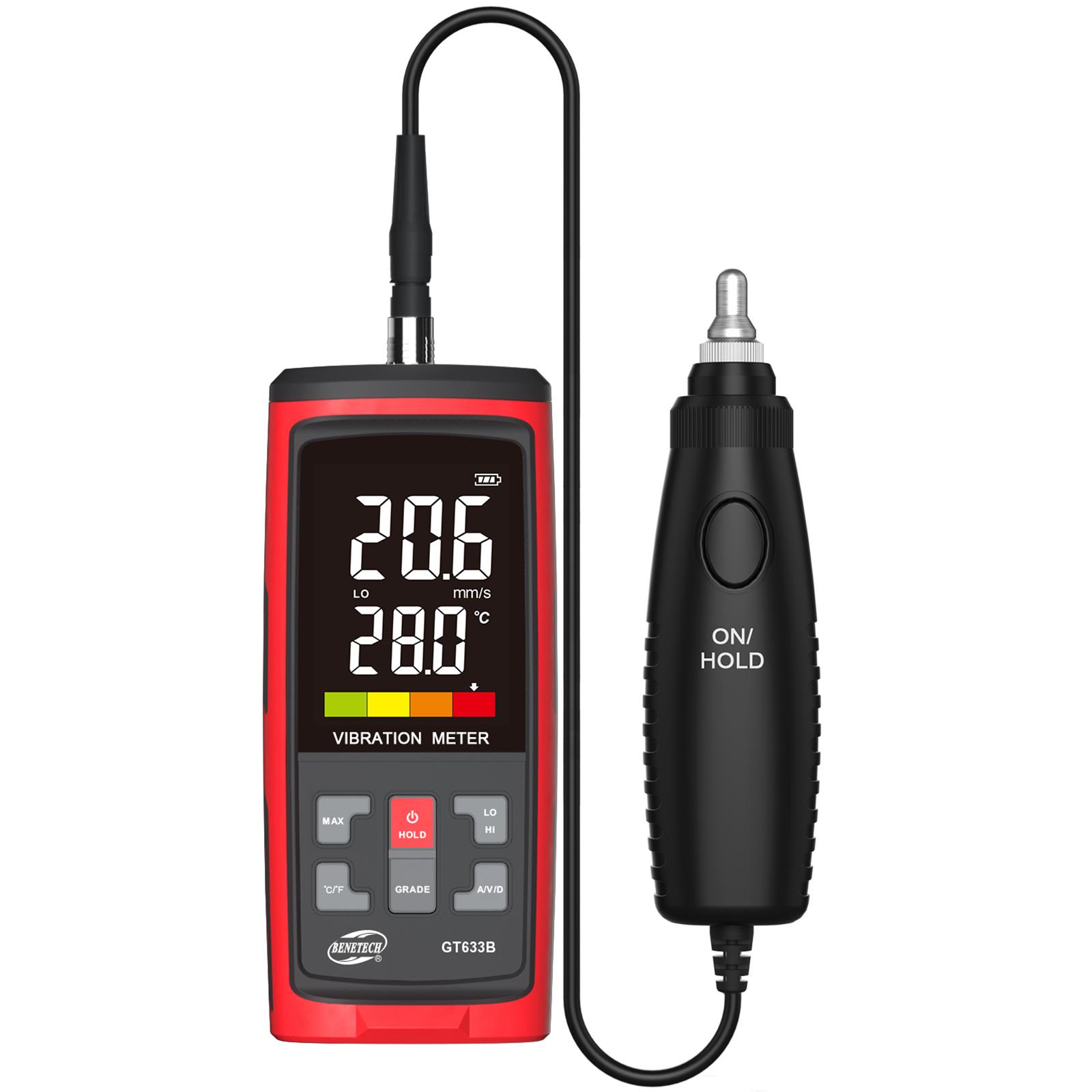 BENETECH GT633B Handheld Motor Probe Vibration Tester - Shopkiz.com