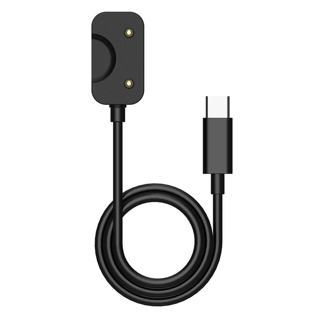 For Samsung Galaxy Fit3 SM-R390 xDfind Type-C Interface Smart Watch Charging Cable With Chip Protection, Length:1m(Black)
