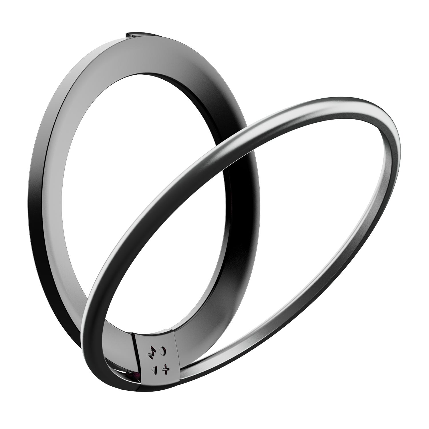 MOMAX HOOP Magnetic Ring Phone Holder(Black) - Shopkiz.com
