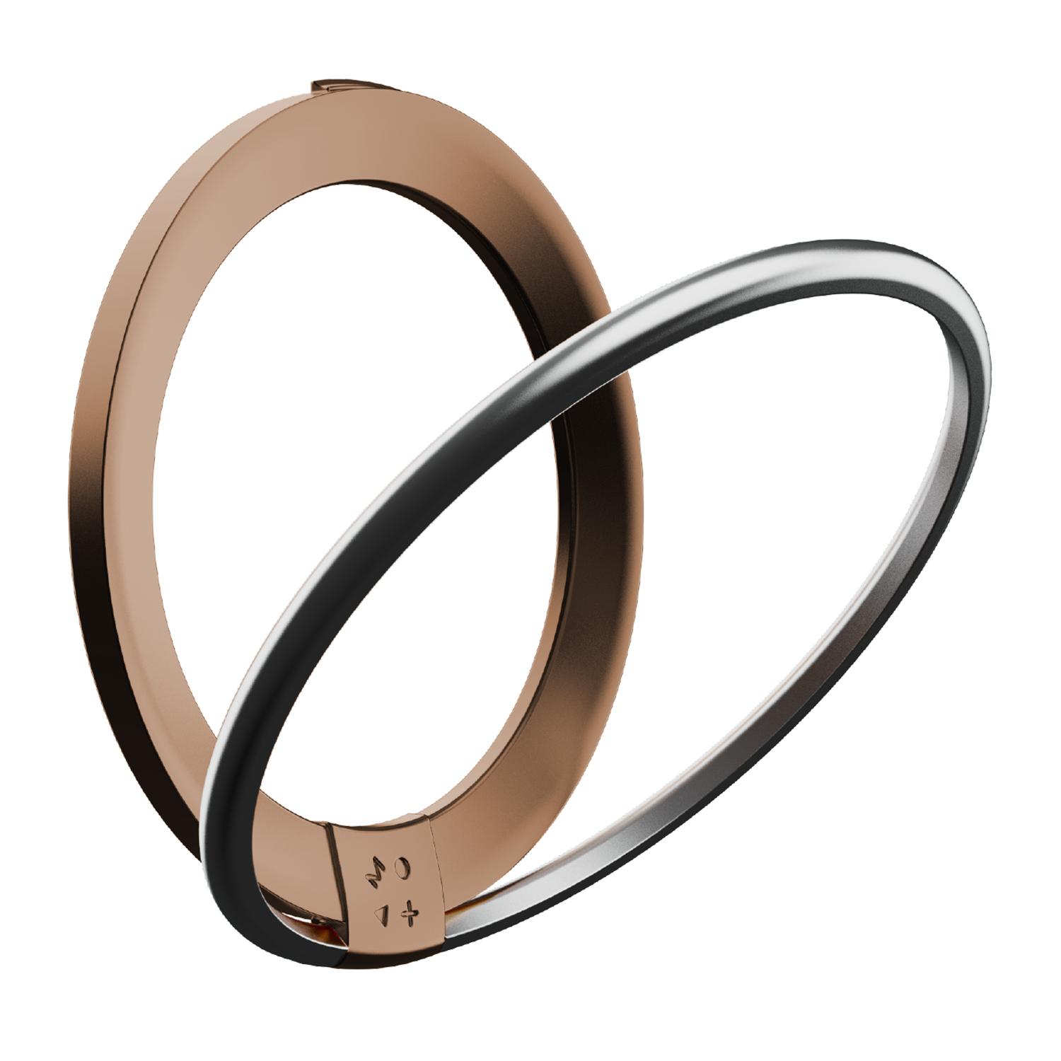 MOMAX HOOP Magnetic Ring Phone Holder(Desert Gold) - Shopkiz.com
