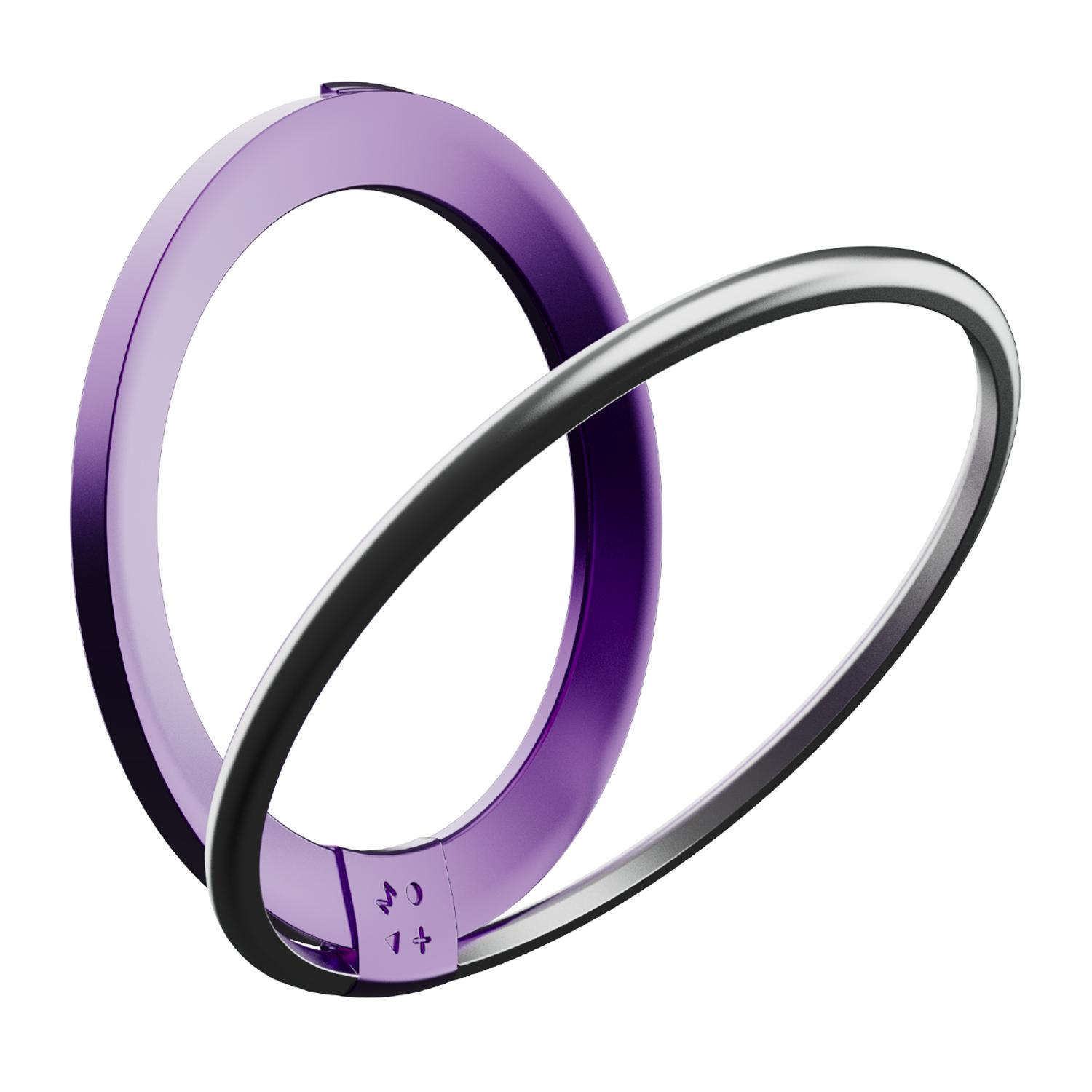 MOMAX HOOP Magnetic Ring Phone Holder(Purple) - Shopkiz.com