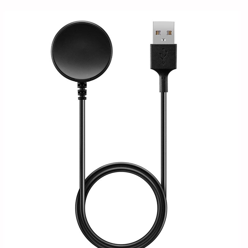 For Samsung Galaxy Watch8/Ultra 2025/7/6/5 xDfind Magnetic Smart Watch Charging Cable, USB-A Port, Length: 1m(Black)