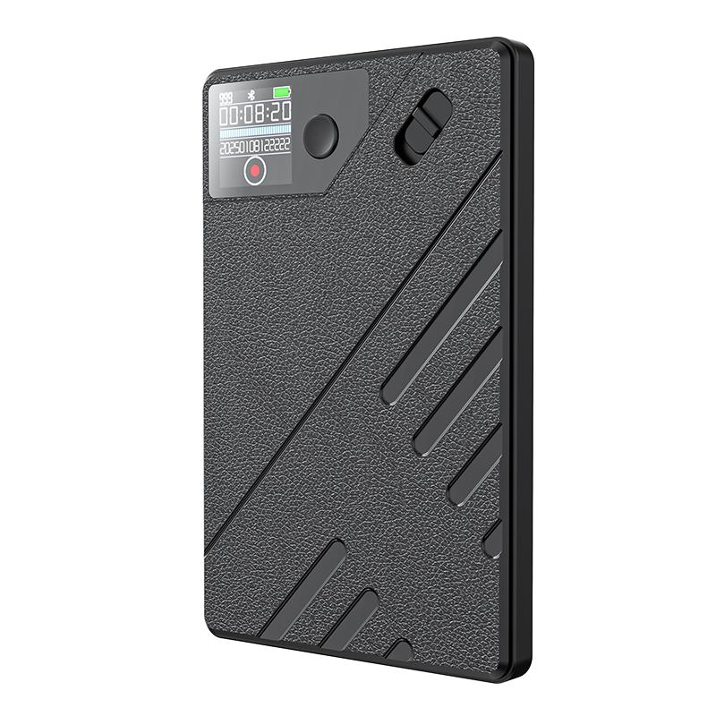 JNN A5 OLED Display Smart AI Magnetic Recorder Support APP Control, Memory:128GB(Black) - Shopkiz.com