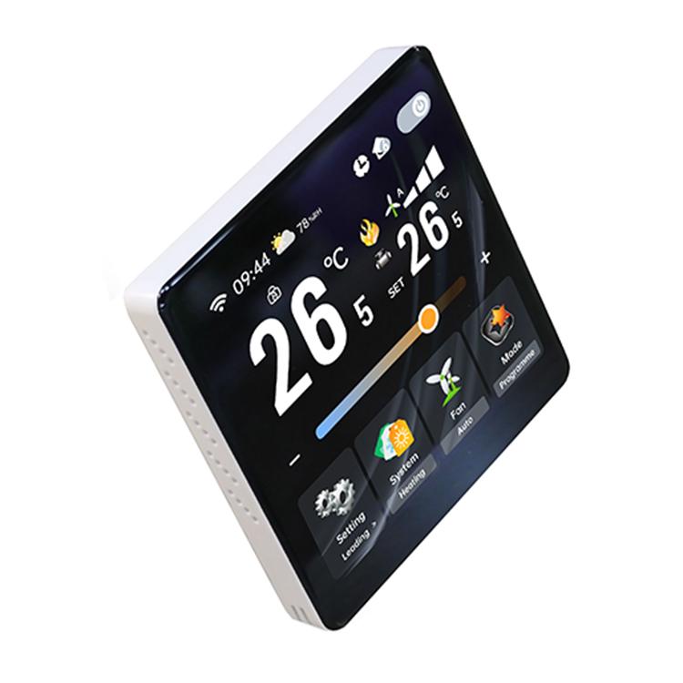BHT-2005GBLW Electric Heating WiFi 4 inch Screen Smart Thermostat(White) - Shopkiz.com