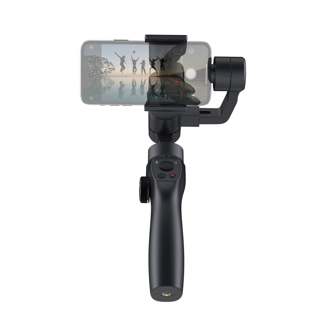 Funsnap Capture2 Outdoor Live Video Smart Triaxial Handheld Gimbal Shooting Stabilizer(Black) - Shopkiz.com
