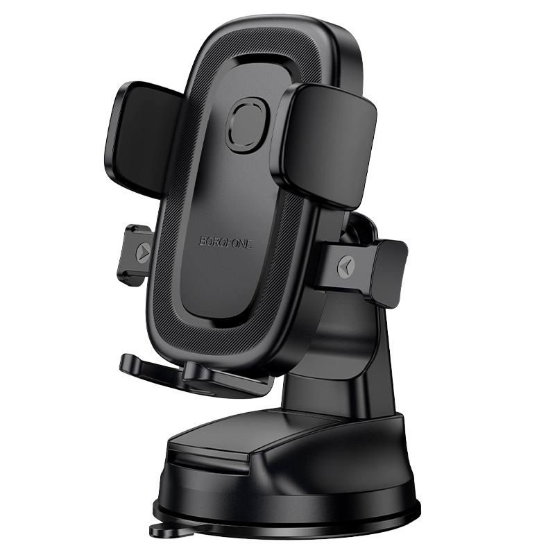 Borofone BH132 Follower Center Console One-button Car Holder(Black) - Shopkiz.com