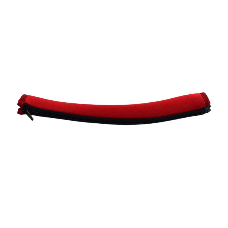 For Beats Solo3 / Solo2 Neoprene Zipper Headband Cushion Pad Replacement Parts(Red) - Shopkiz.com