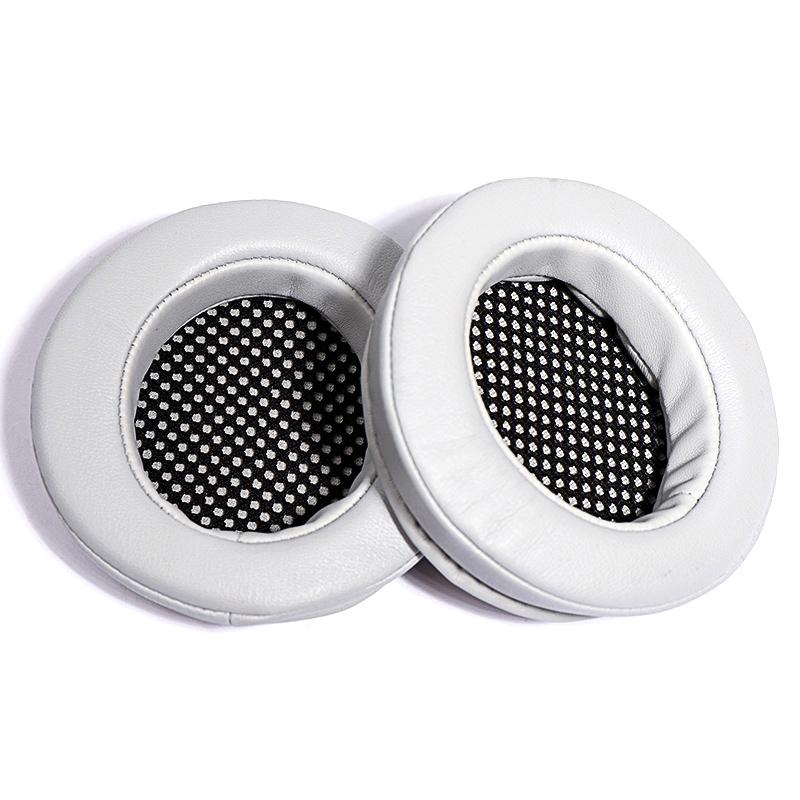 2pcs Protein Leather Replacement Earpads For EDIFIER HECATE G4(Grey Mesh) - Shopkiz.com