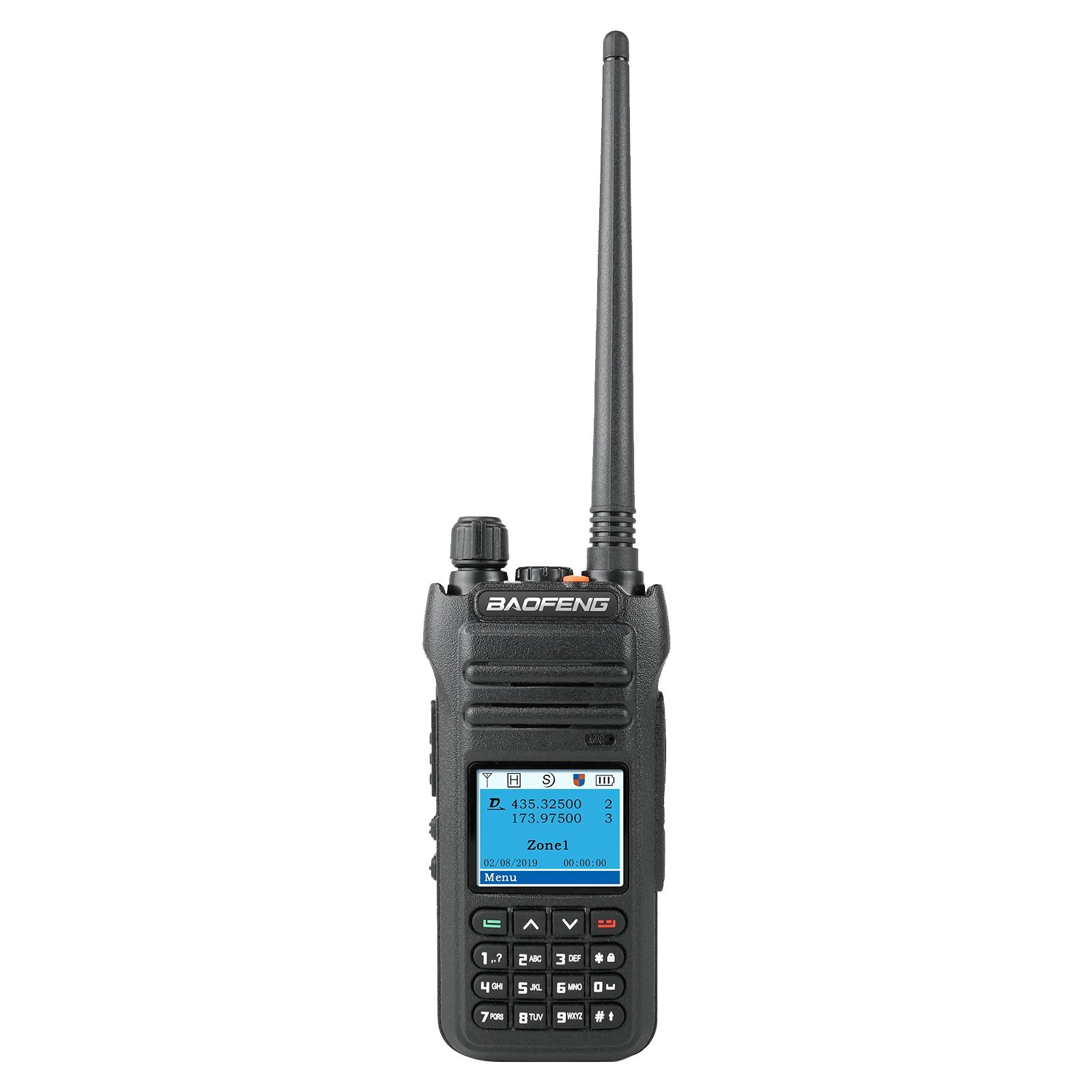 Baofeng DM-1706 1.77 inch Color Screen Handheld Digital Walkie Talkie, Plug:US Plug - Shopkiz.com