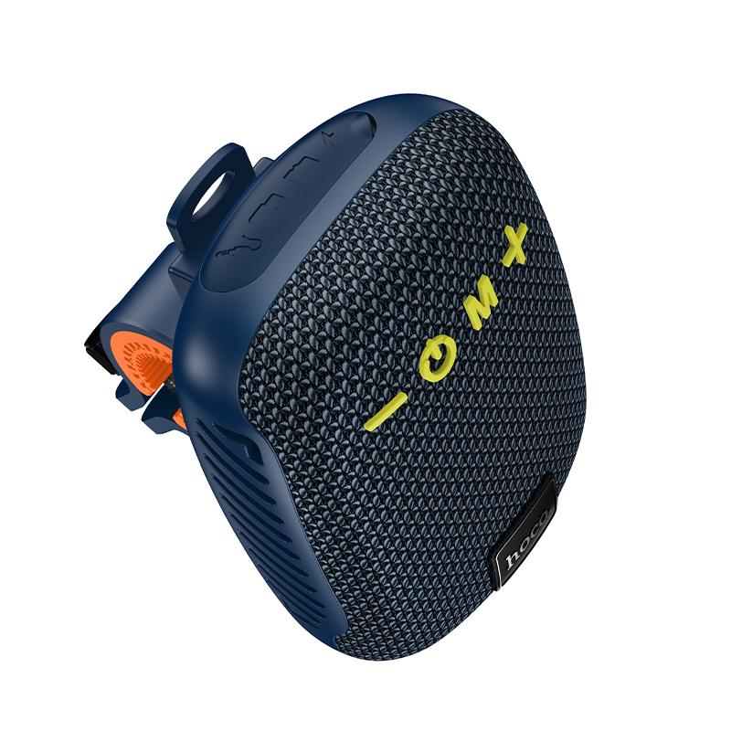 hoco HC35 Fun Outdoor Riding Bluetooth 5.4 Speaker Support TWS / FM / TF Card(Navy Blue) - Shopkiz.com
