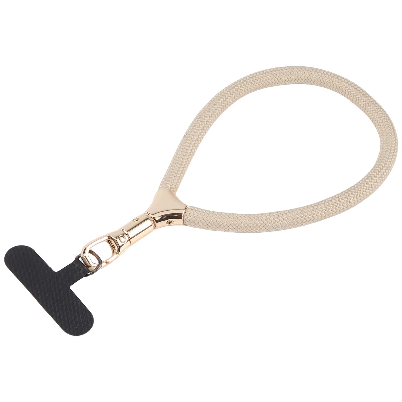 8mm Adjustable Gold Buckle Wrist Short Strap Anti-lost Mobile Phone Lanyard(Light Gold) - Shopkiz.com