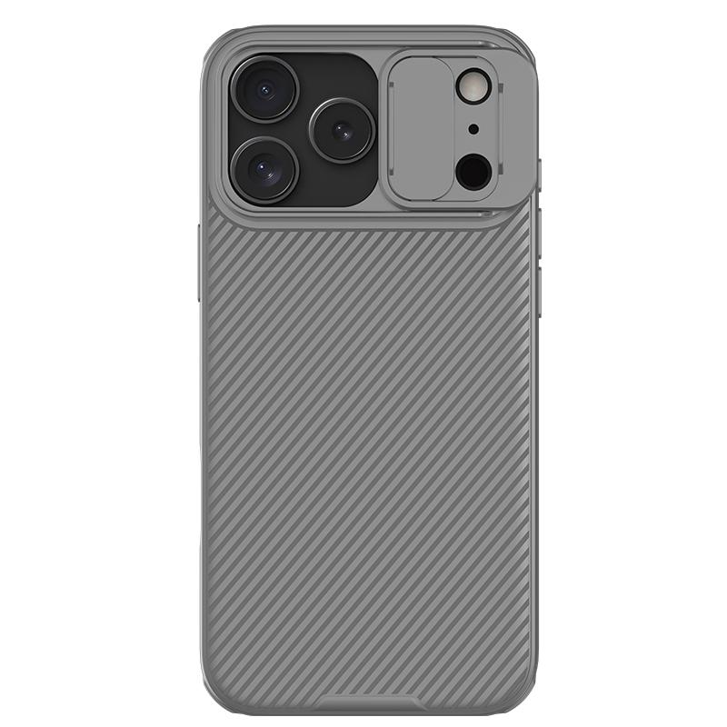 For iPhone 17 Pro Max NILLKIN CamShield Pro PC Phone Case(Grey) - Shopkiz.com