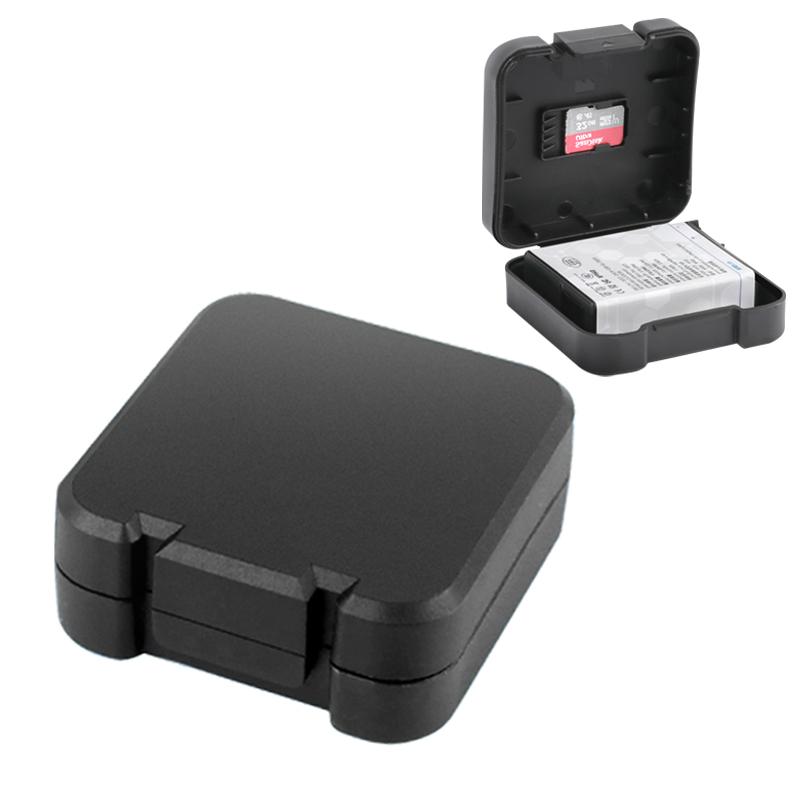 For DJI Osmo Action 5 Pro / 4 Battery & Memory Card Storage Box(Black) - Shopkiz.com